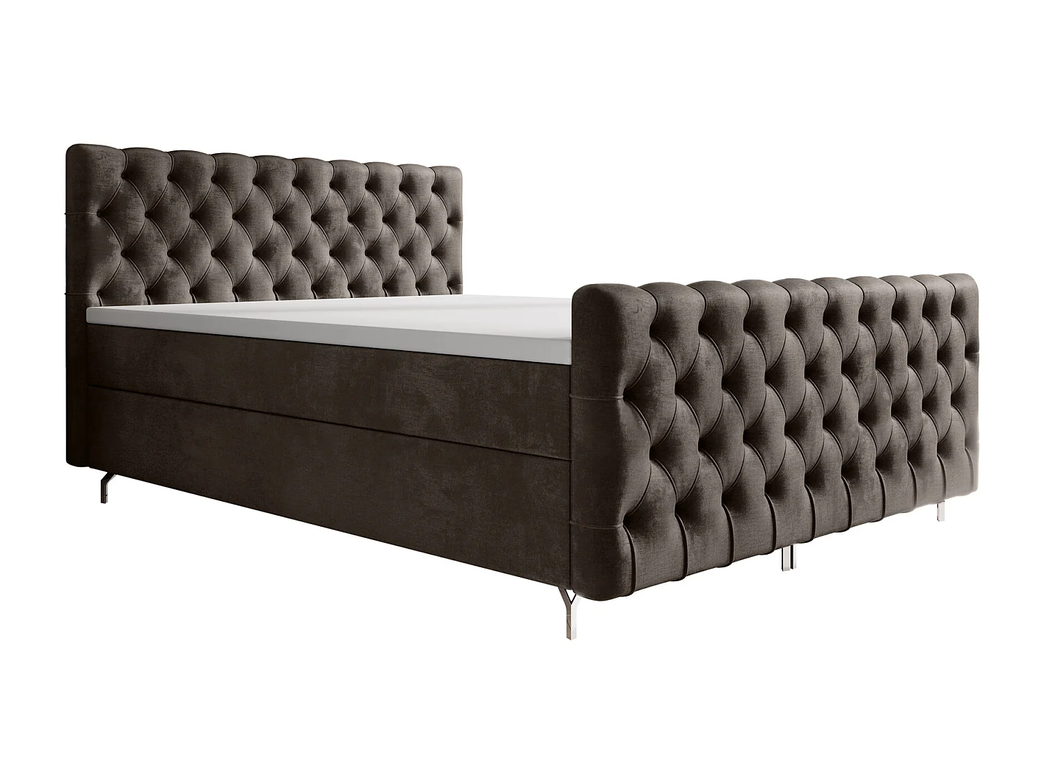 Boxspringbett CHESTER PLUS 140x200 Monolith 15