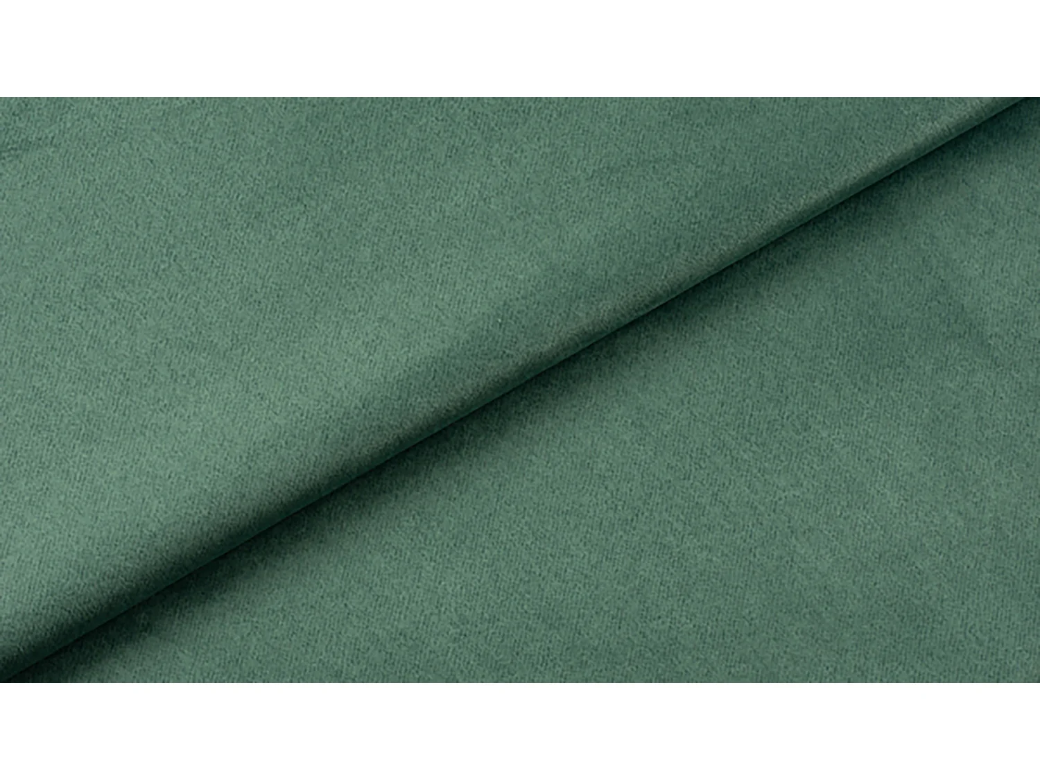 Polsterbett MALAGA mit gepolstertem Kopfteil, ELEMENT-Stoff, Bettkasten mit Gasdruckfeder, Betthöhe 39 cm, 140×200 cm, Seledyn