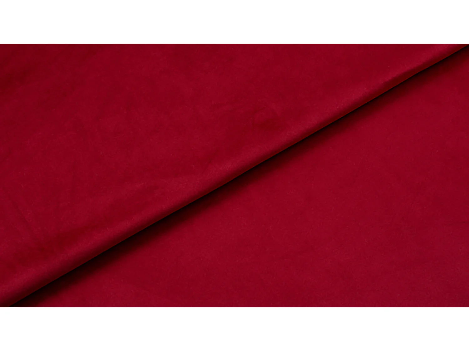 Polsterbett MALAGA mit gepolstertem Kopfteil, VELUTTO-Stoff, Bettkasten mit Gasdruckfeder, Betthöhe 39 cm, 140×200 cm, Rot