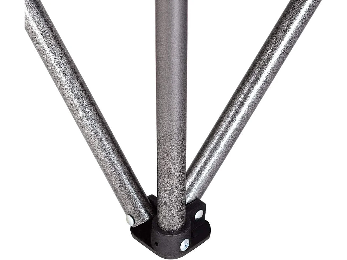 Campingstoel met luifel, strand klapstoel met bekerhouder, gepolsterde armleuning,lichte draagbare strandstoel,strand, kamp (Blauw)AB5862