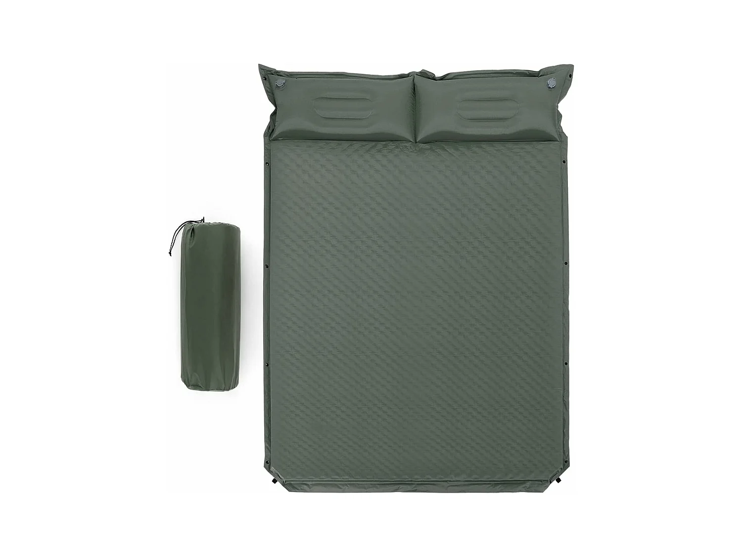Campingmat, zelfopblazend, 2 personen, campingmat,ultralicht,luchtmatras,campingmatras,slaapmat voor kamperen, wandelen, strand, reizenAB92944