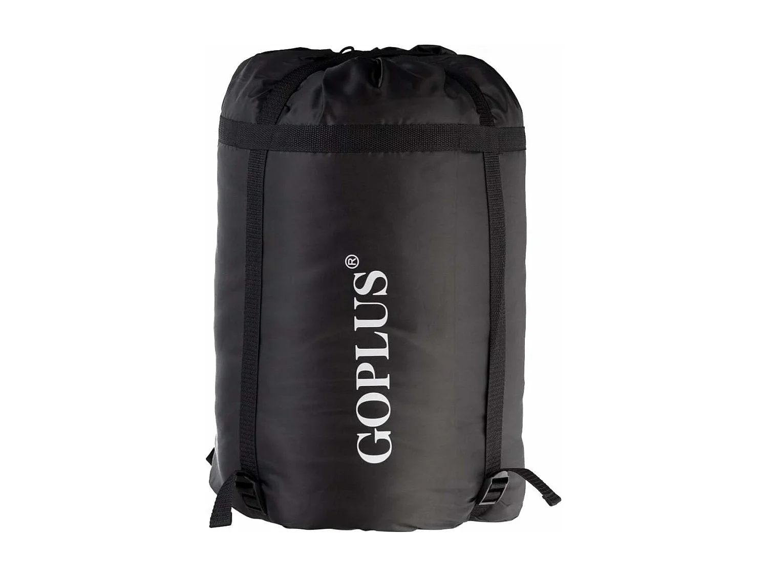 Dubbele slaapzak 2 persoons,220x150cm, waterdichte lichtgewicht slaapzak met 2 kussens en draagtas voor kamperen,wandelen en reizen (Zwart)AB5872