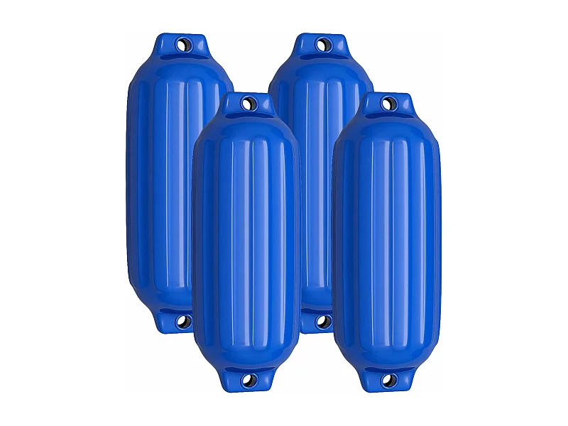 Set van 4 bootsspatels langespatbord kogelspatbord set boot bescherming brug spatbord (68,5 x 21,5 cm, blauw)AB4784