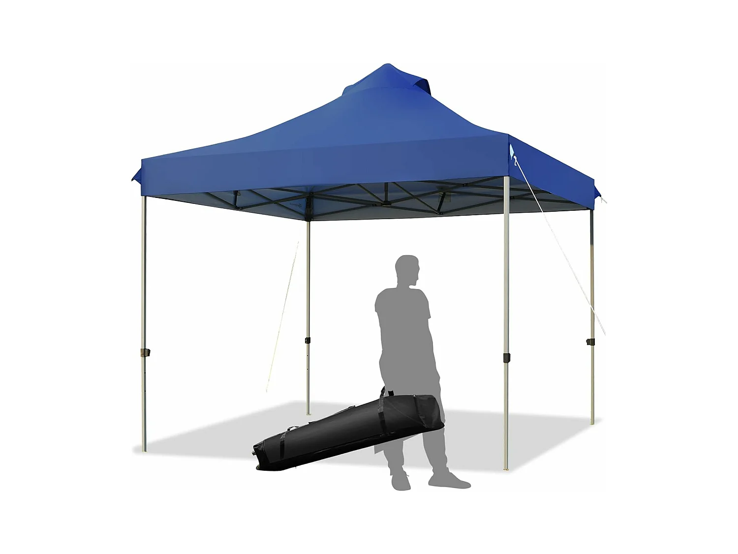 3 x 3 m paviljoen, vouwpaviljoen, winterbestendig, uv-bescherming 50+, in hoogte verstelbaar tuinpaviljoen,voor tuin, bruiloft, feest,AB92870