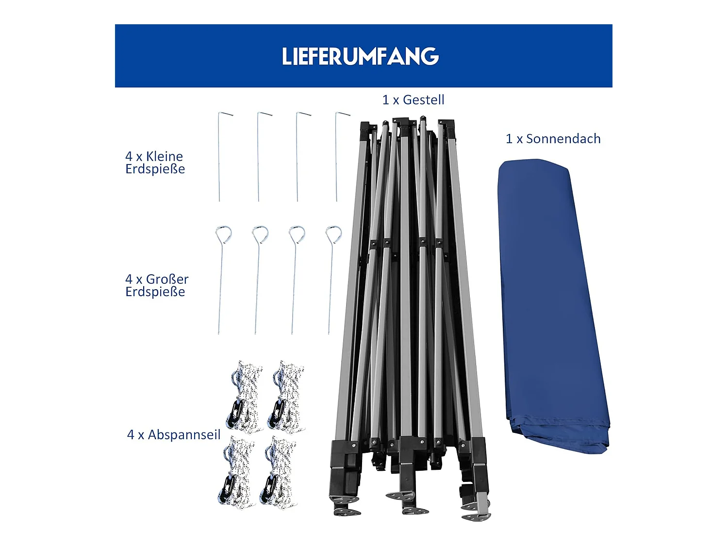 3 x 3 m paviljoen, vouwpaviljoen, winterbestendig, uv-bescherming 50+, in hoogte verstelbaar tuinpaviljoen,voor tuin, bruiloft, feest,AB92870