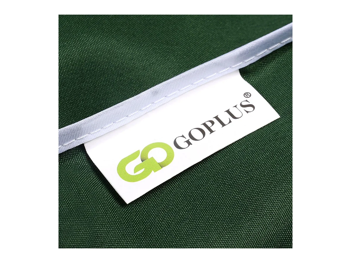 Zonnedak vervangend dak dakhoes dakzeil voor schommelbank tuinschommel kleurkeuze grootte keuze (groen, 168x115cm)