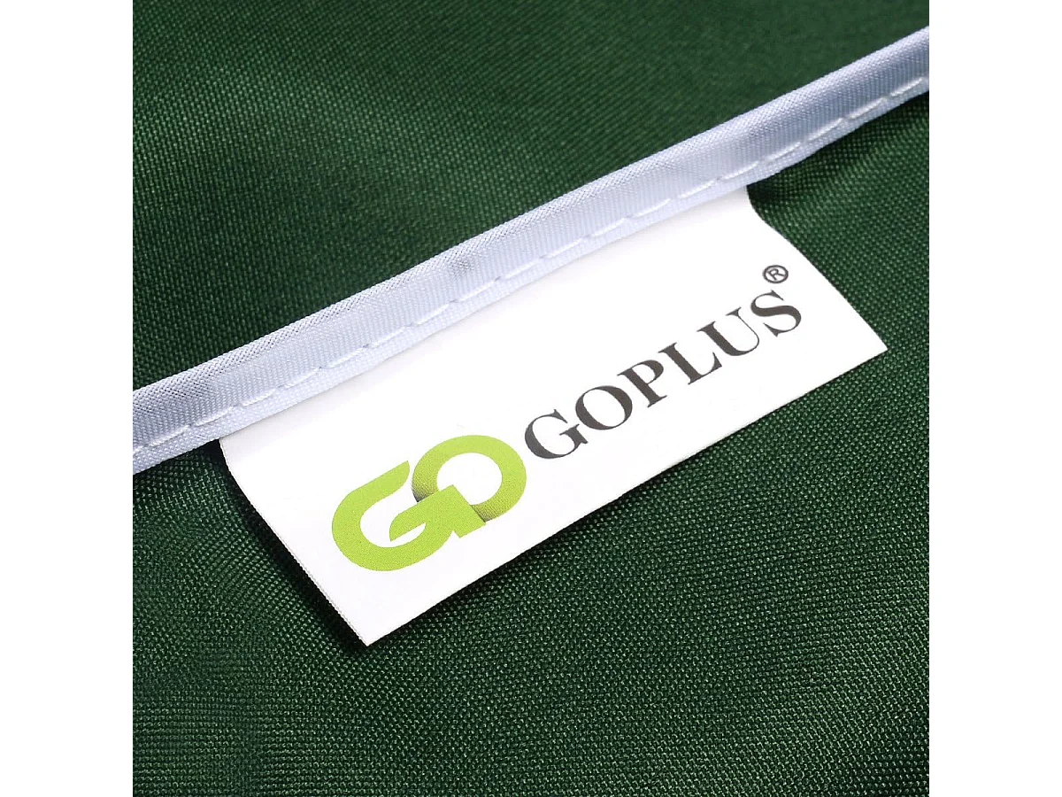 Zonnedak vervangend dak dakhoes dakzeil voor schommelbank tuinschommel kleurkeuze grootte keuze (groen, 168x115cm)