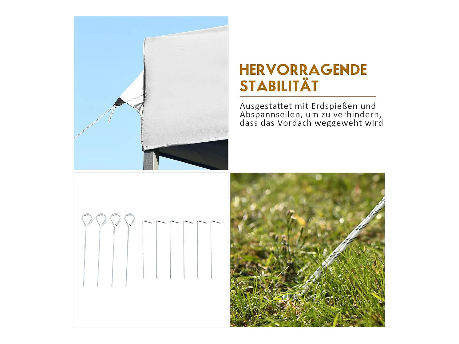 3 x 3 m paviljoen, vouwpaviljoen, winterbestendig, uv-bescherming 50+, in hoogte verstelbaar tuinpaviljoen,voor tuin, bruiloft, feest,AB92870