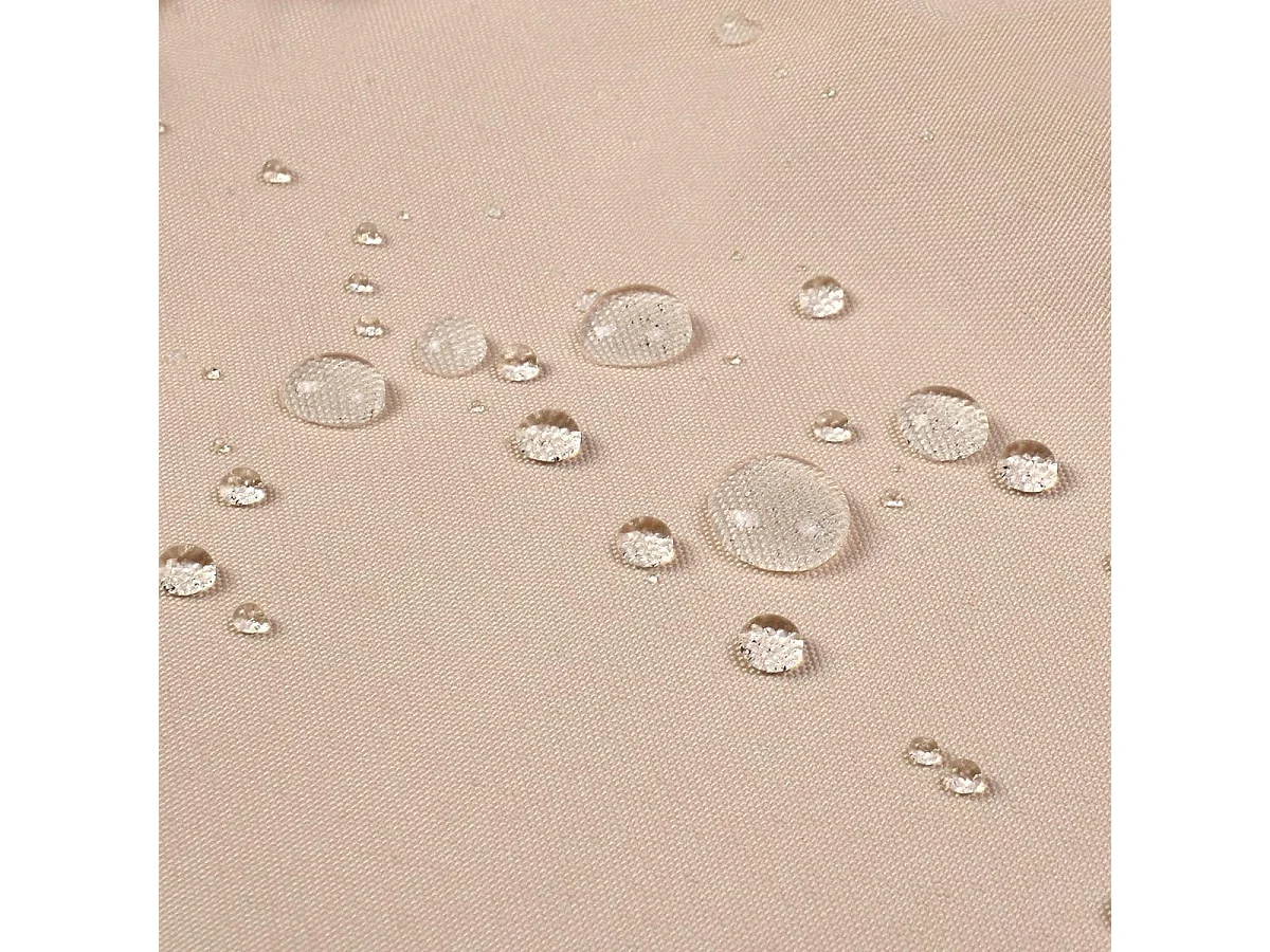 Zonnedak, vervangend dak, dakbedekking, dakzeil voor schommelbank, tuinschommel, kleur naar keuze, grootte naar keuze (beige, 191x132cm)