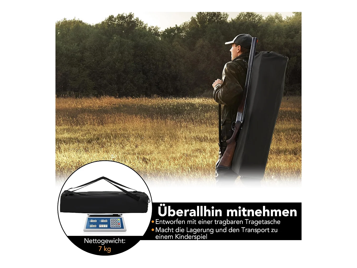 Jachttent voor 2-3 personen, 360° doorzichtige camouflagetent voor de jacht op herten en wilde zwijnen, opklapbaar jachtschuilplaats voor jagers