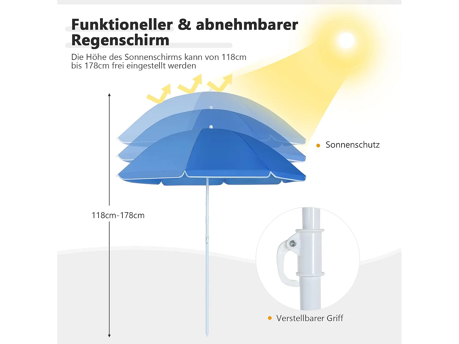 Campingstoel met parasol klapstoel voor koppels dubbele visstoel opvouwbaar met bekerhouder koeltas (Turkoois groen) 55 x 85 x 161 cm