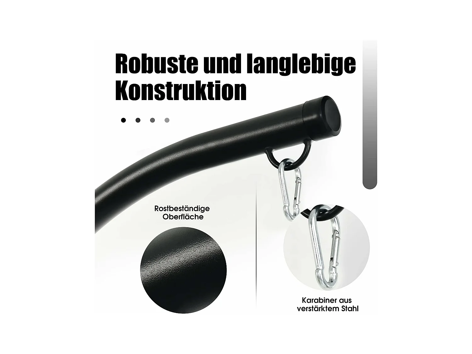 C-vormige hangstoel standaard, 207cm stevige schommel hangstoelstandaard,geschikt voor tieners en volwassenen,buiten, kruisvoet