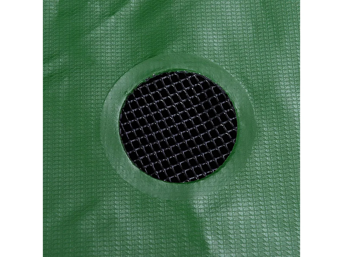 200 liter regenton met overloopventiel, opvouwbare regenwaterton, regenwatertank PVC, regenton waterreservoir, 60 x 60 x 70 cm