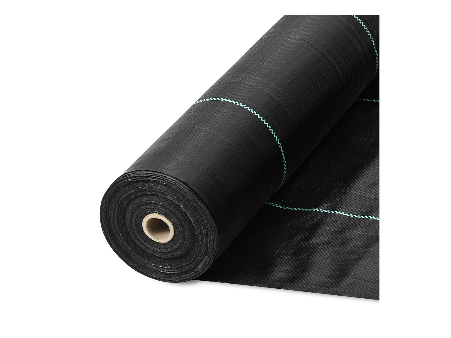 Toile de Paillage，SucceBuy Barrière Anti-Mauvaises Herbes pour Paysage 2 x 100.6 m de Grande Robustesse Tissu PP Tissé