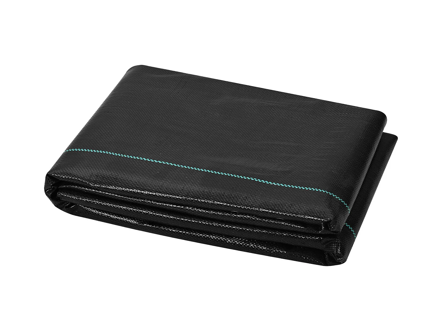 Toile de Paillage，SucceBuy Tissu Anti-Mauvaises Herbes 0.9 x 15.2 m, PP Tissé Robuste, Tapis de Contrôle des Mauvaises Herbes