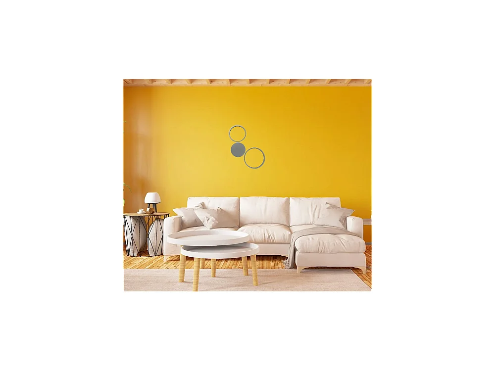 Applique led Pois-Argent