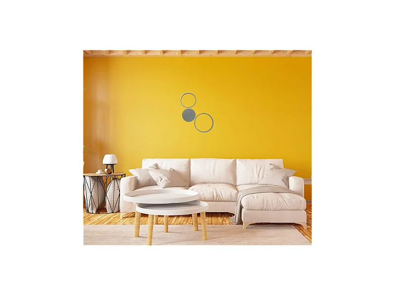 Applique led Pois-Argent