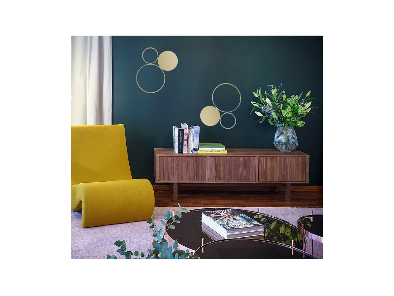 Plafonnier LED Pois-Gold-Petit