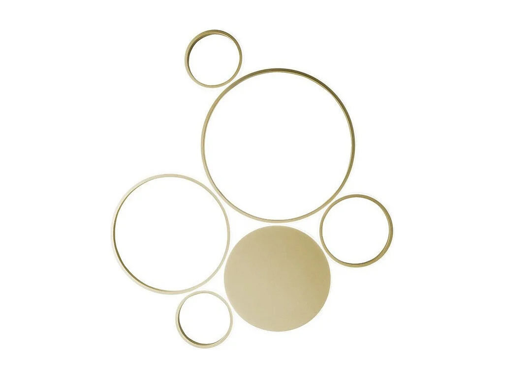 Pois-Gold LED-plafondlamp