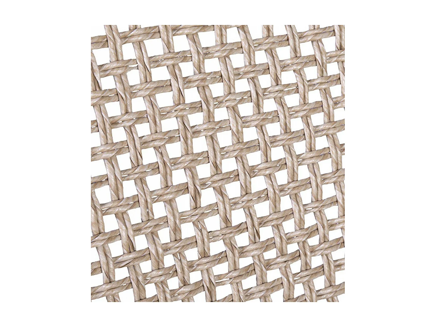 Fauteuil corde Bois Marron - Décoration d'Autrefois