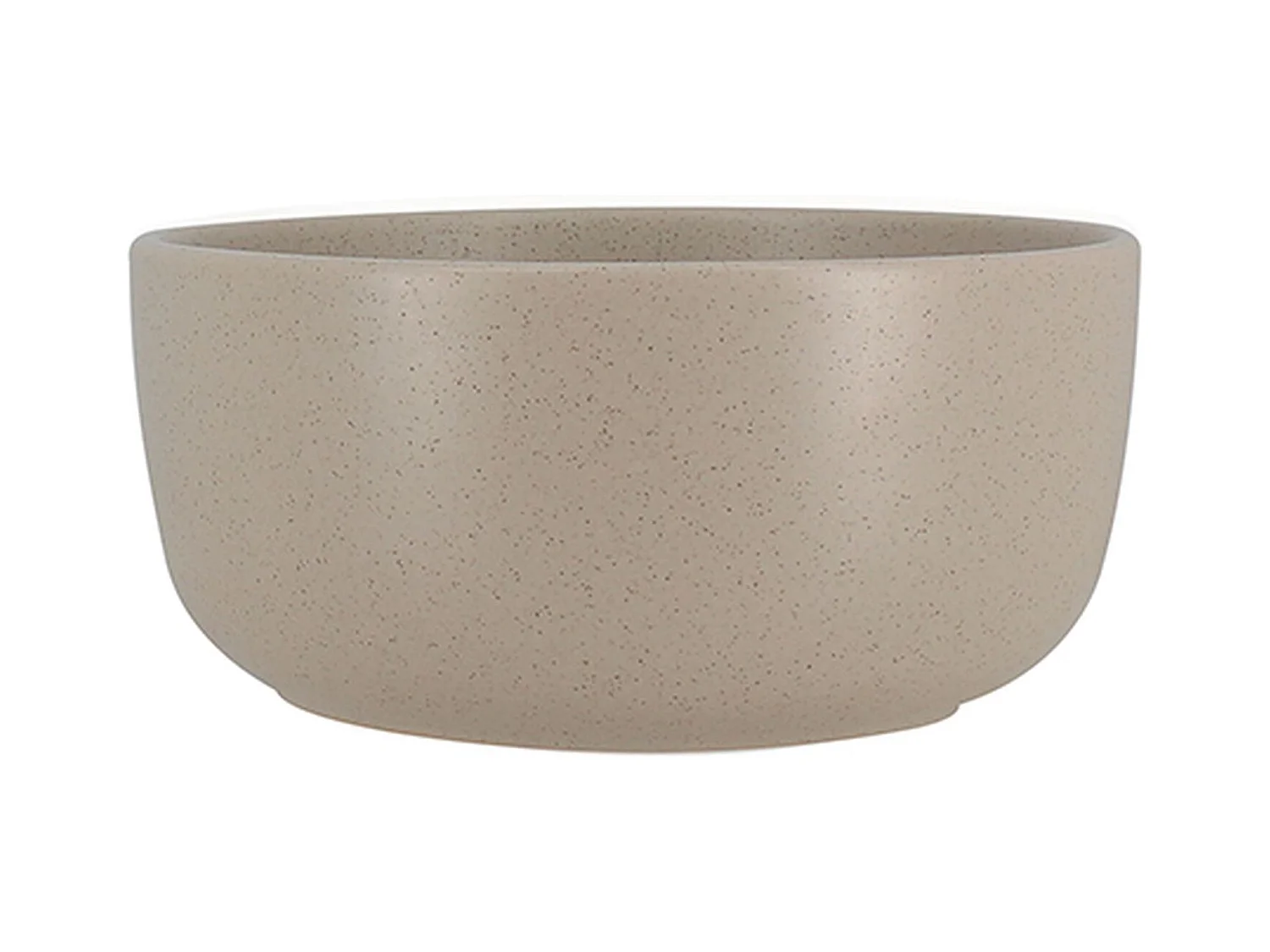 Novastyl - Lot 6 Assiettes Coupes Arita 15cm En Gres Gris