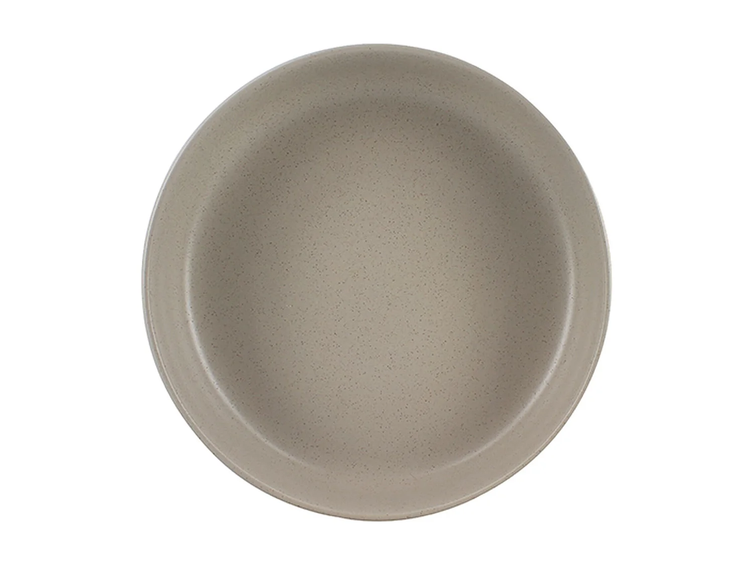 Novastyl - Lot 6 Assiettes Coupes Arita 20.5cm En Gres Gris