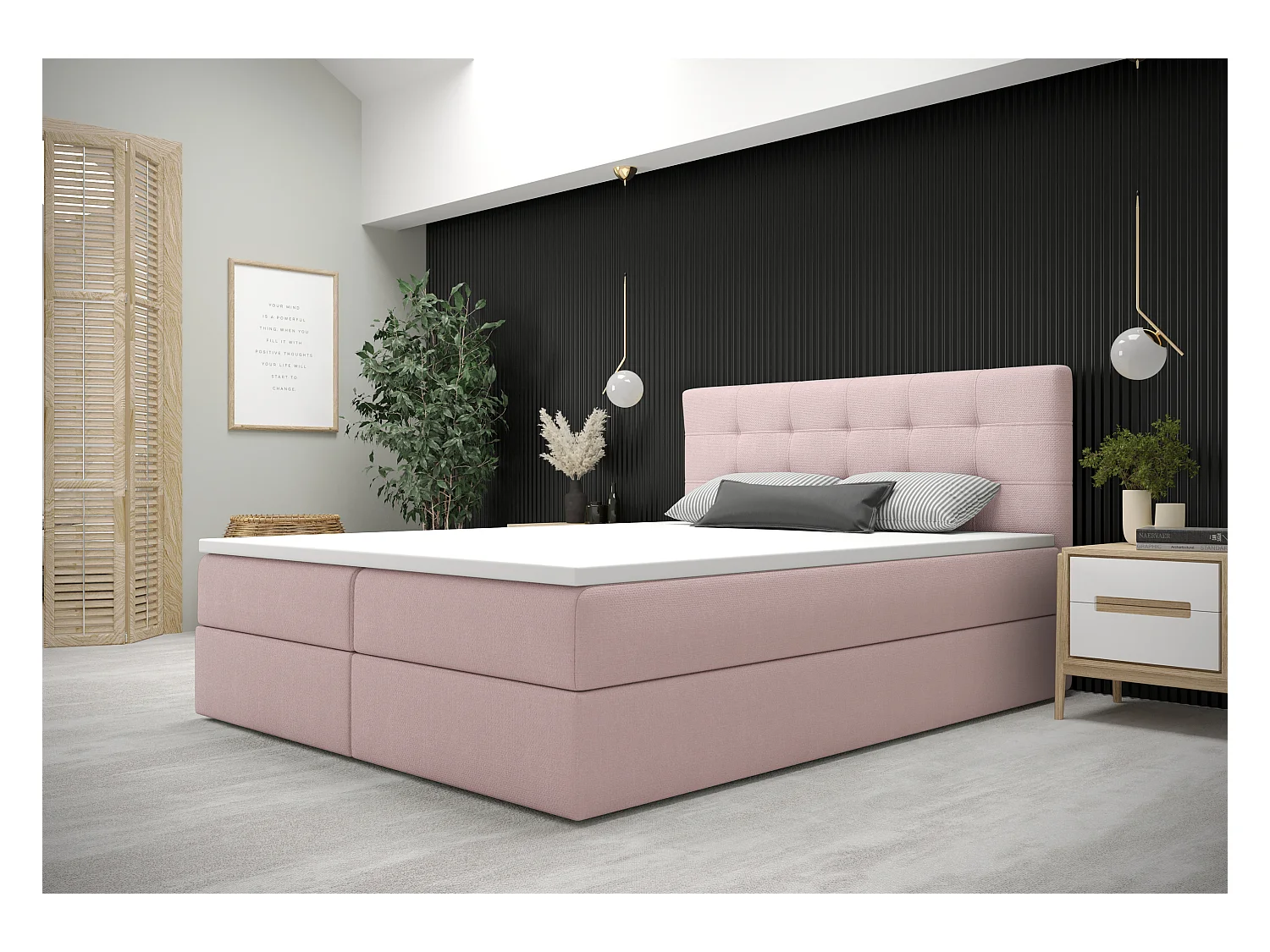 BEDANTE Boxspringbett FADO 11 160x200 Cosmic 14 Bettkasten, Ehebett, Hotelbett
