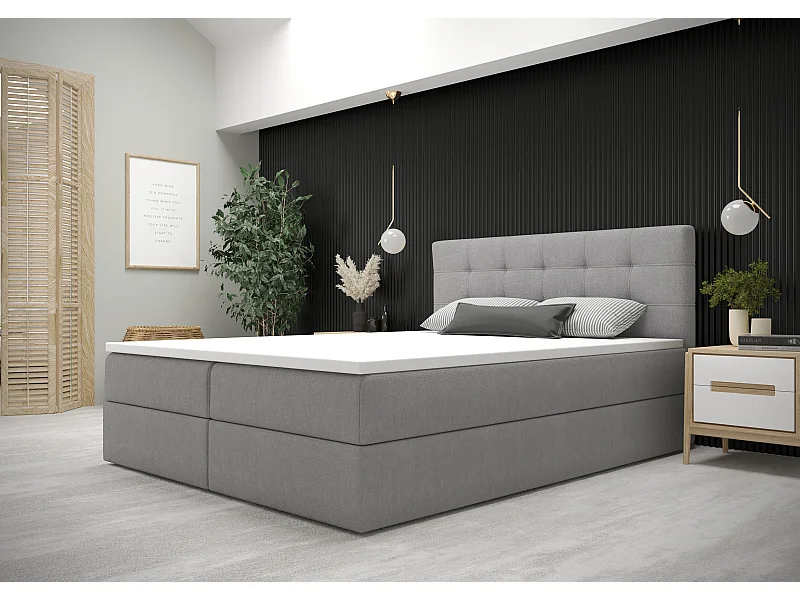 BEDANTE Boxspringbett FADO 11 140x200 Cosmic 118 Bettkasten, Ehebett, Hotelbett