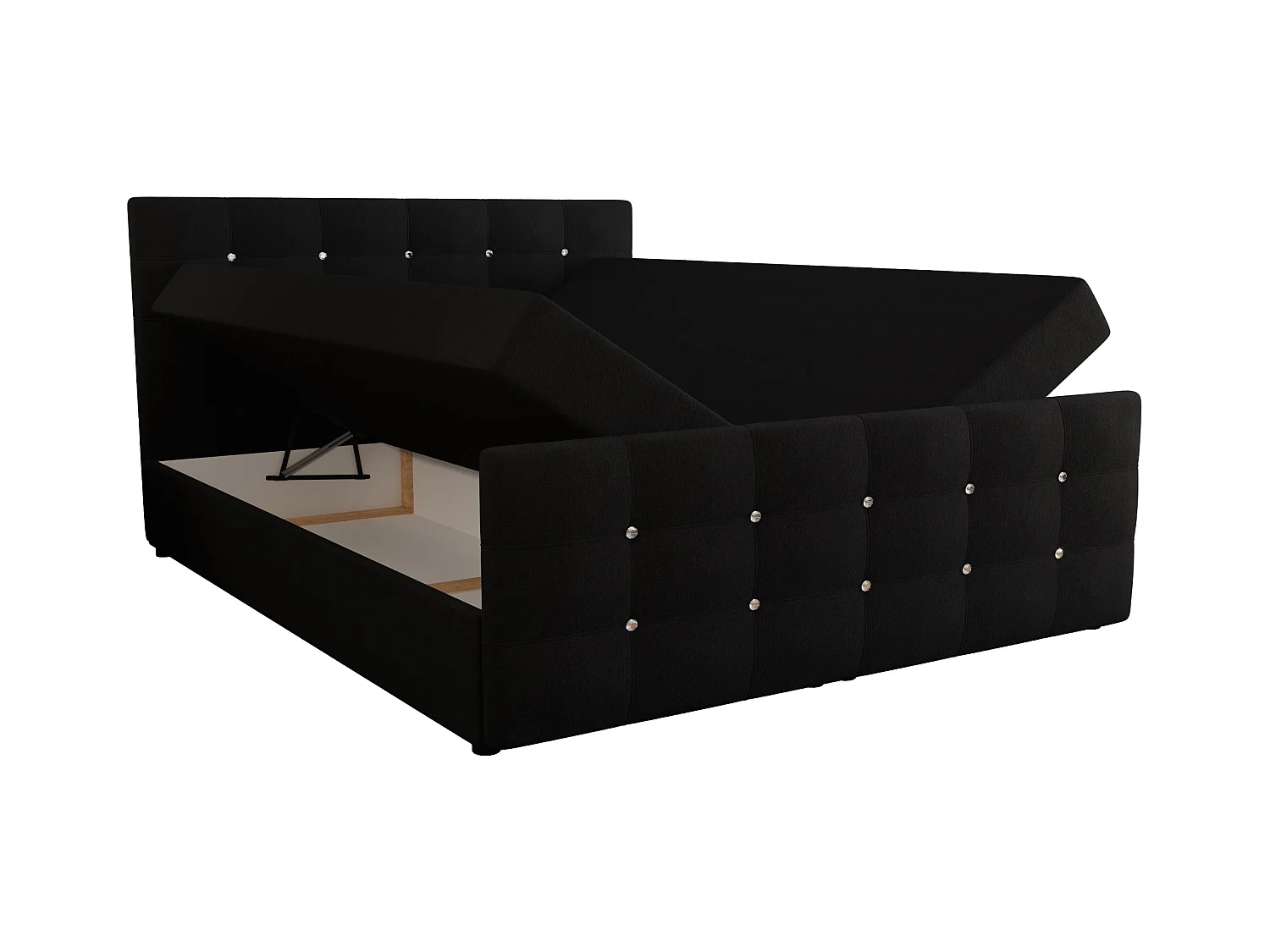 H3/Łóżko kontynentalne KLEO 200x200 Cosmic 100