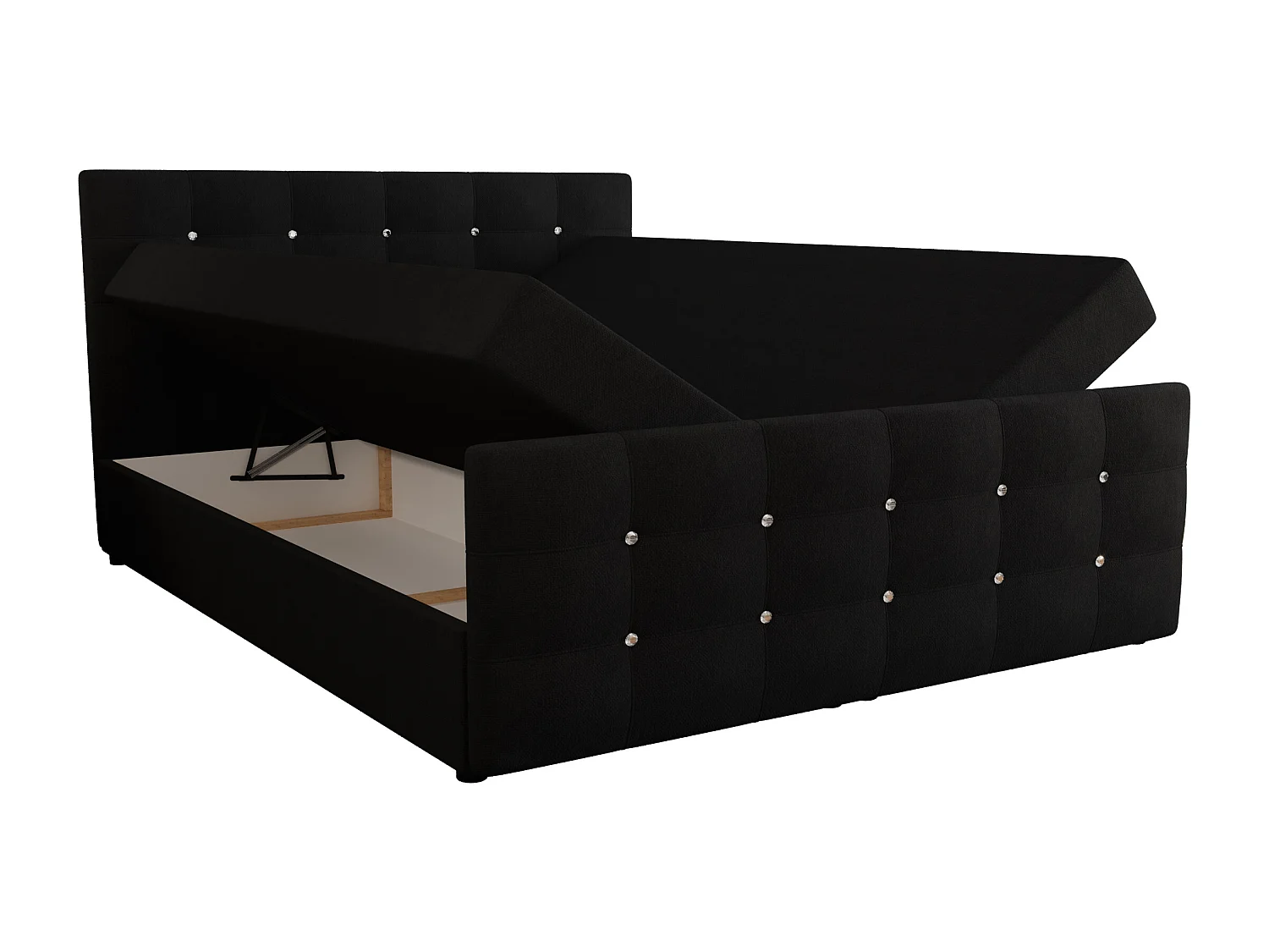 H3/Boxspringbett KLEO 200x200 Cosmic 100