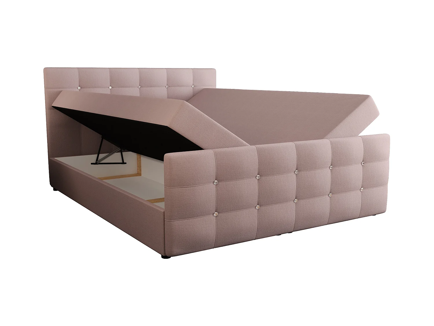 H3/Łóżko kontynentalne KLEO 140x200 Cosmic 14