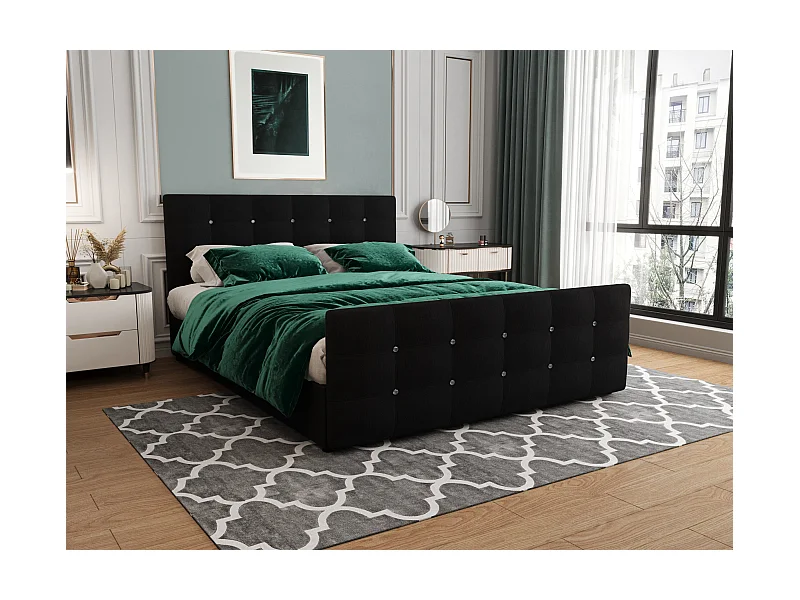 H3/Łóżko kontynentalne KLEO 160x200 Cosmic 100