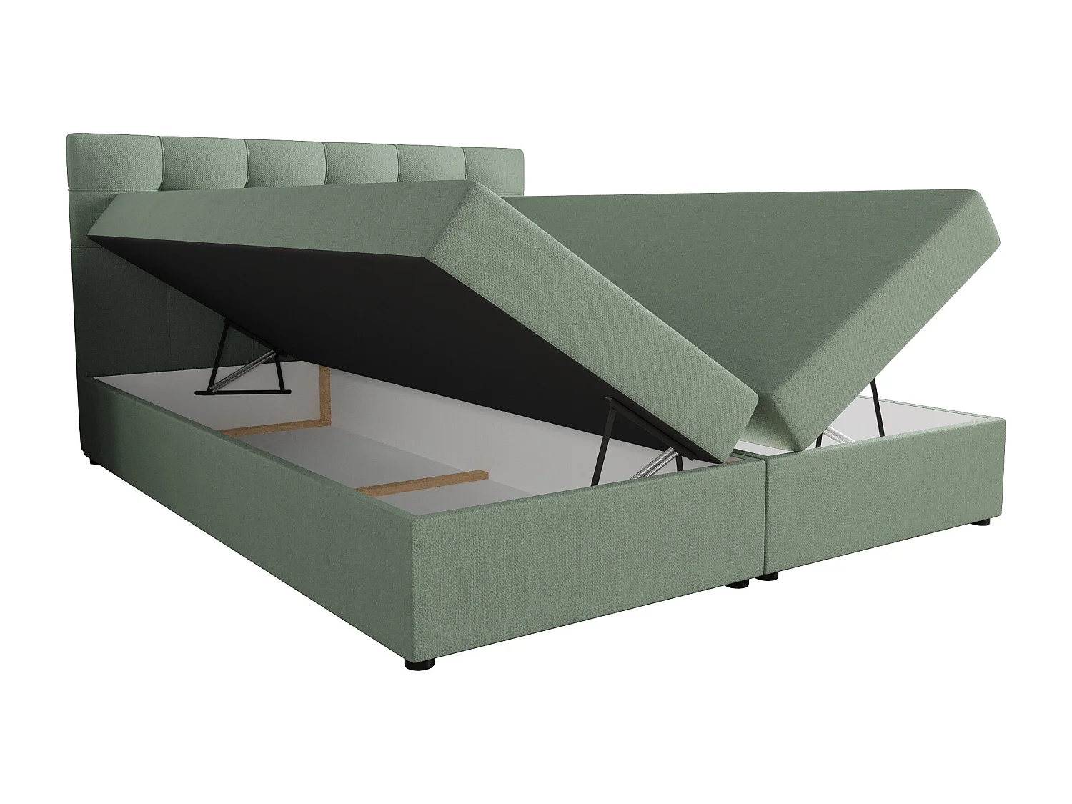 BEDANTE Boxspringbett FADO 11 180x200 Cosmic 16 Bettkasten, Ehebett, Hotelbett