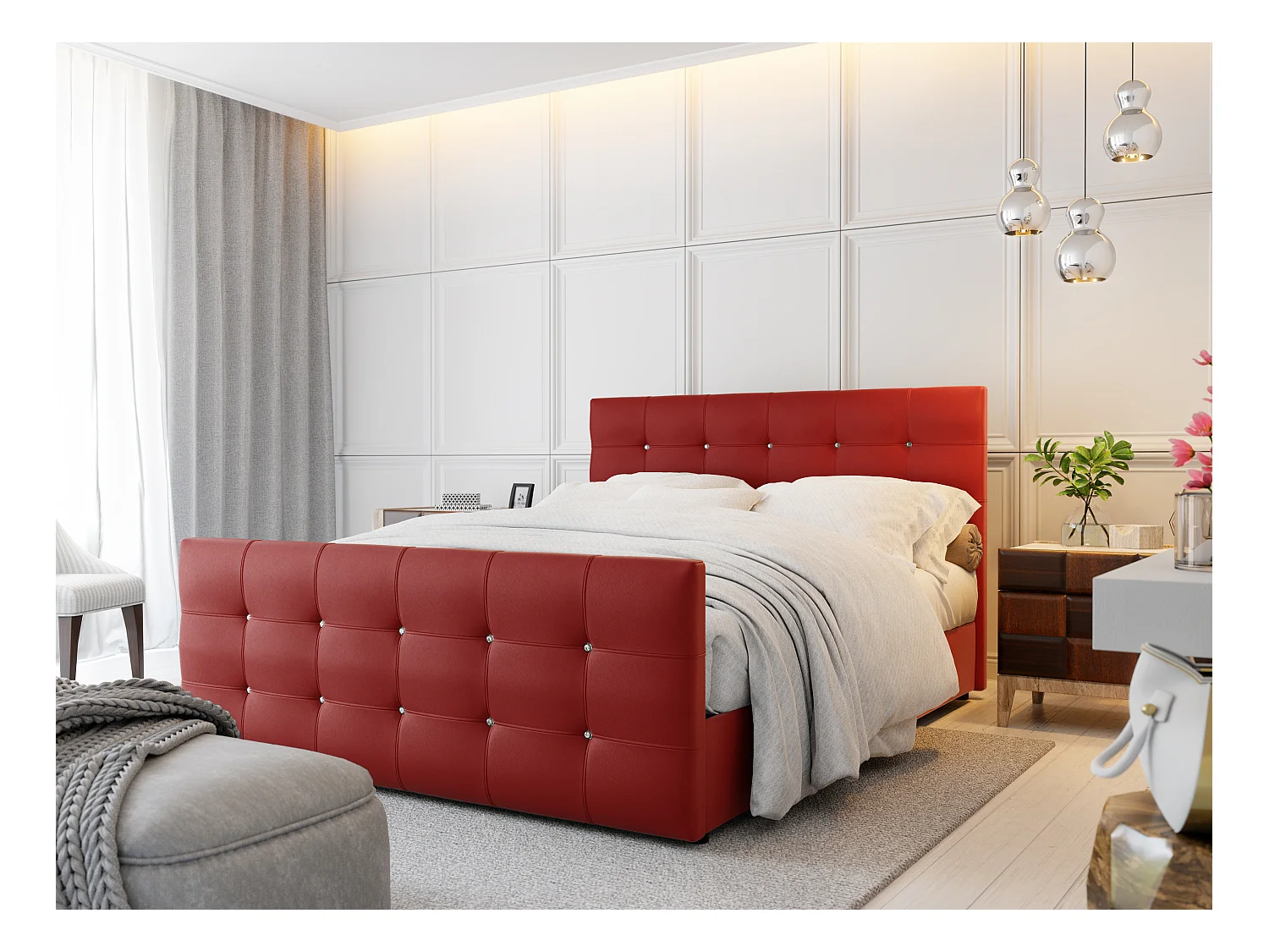 Boxspringbett KLEO 160x200 Madryt 160