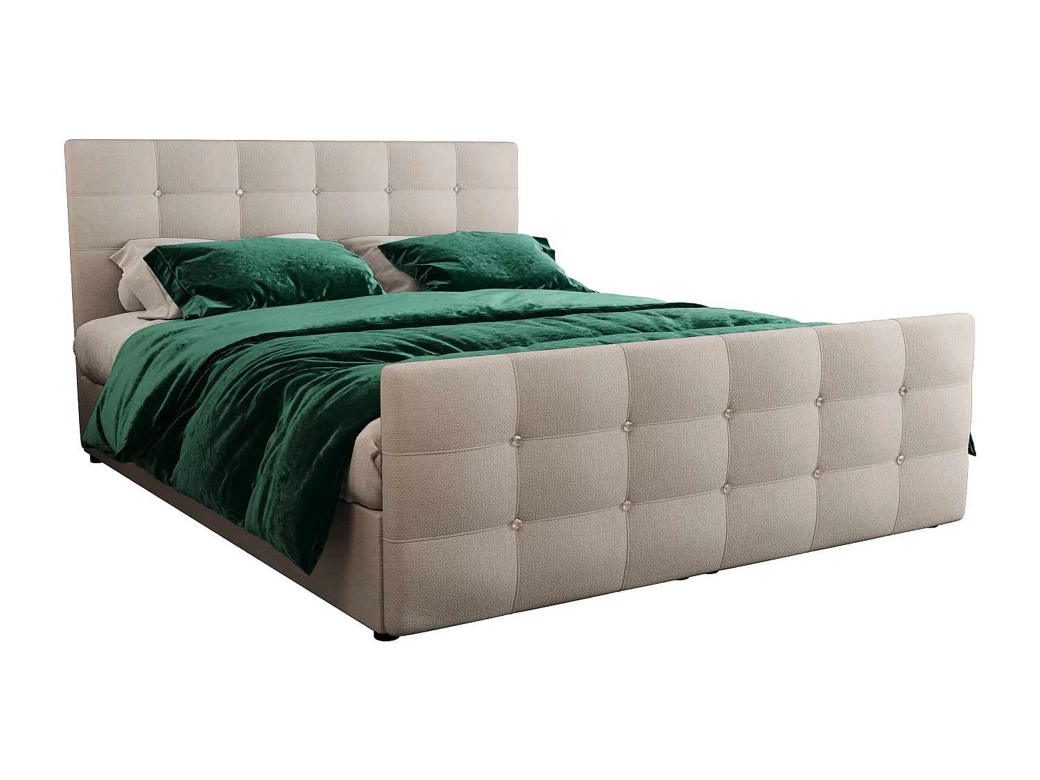 H3/Boxspringbett KLEO 200x200 Cosmic 10