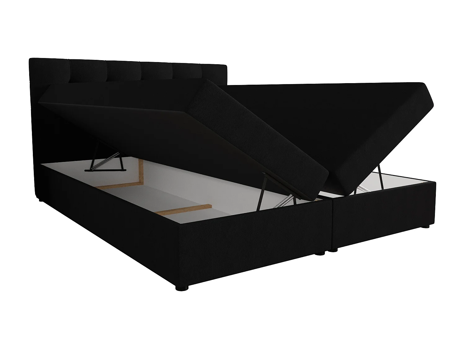 BEDANTE Boxspringbett FADO 11 200x200 Cosmic 100 Bettkasten, Ehebett, Hotelbett