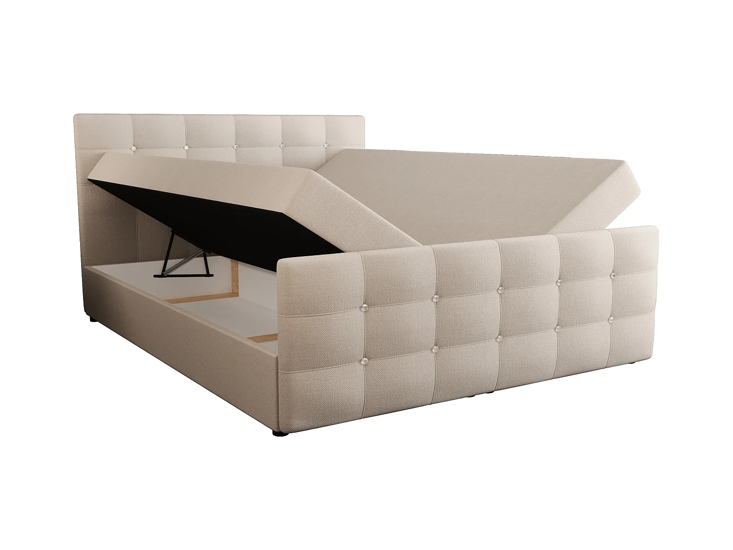 H3/Boxspringbett KLEO 160x200 Cosmic 10