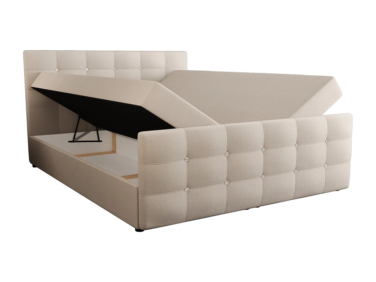 H3/Boxspringbett KLEO 160x200 Cosmic 10