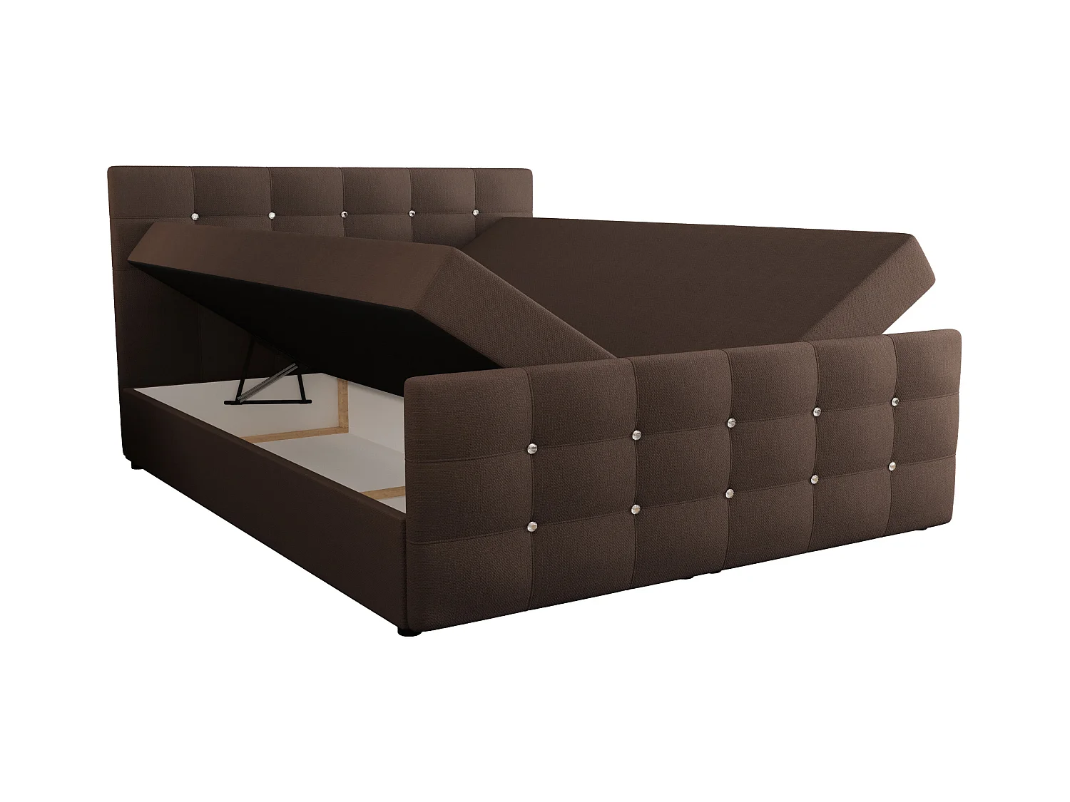 H3/Boxspringbett KLEO 200x200 Cosmic 800
