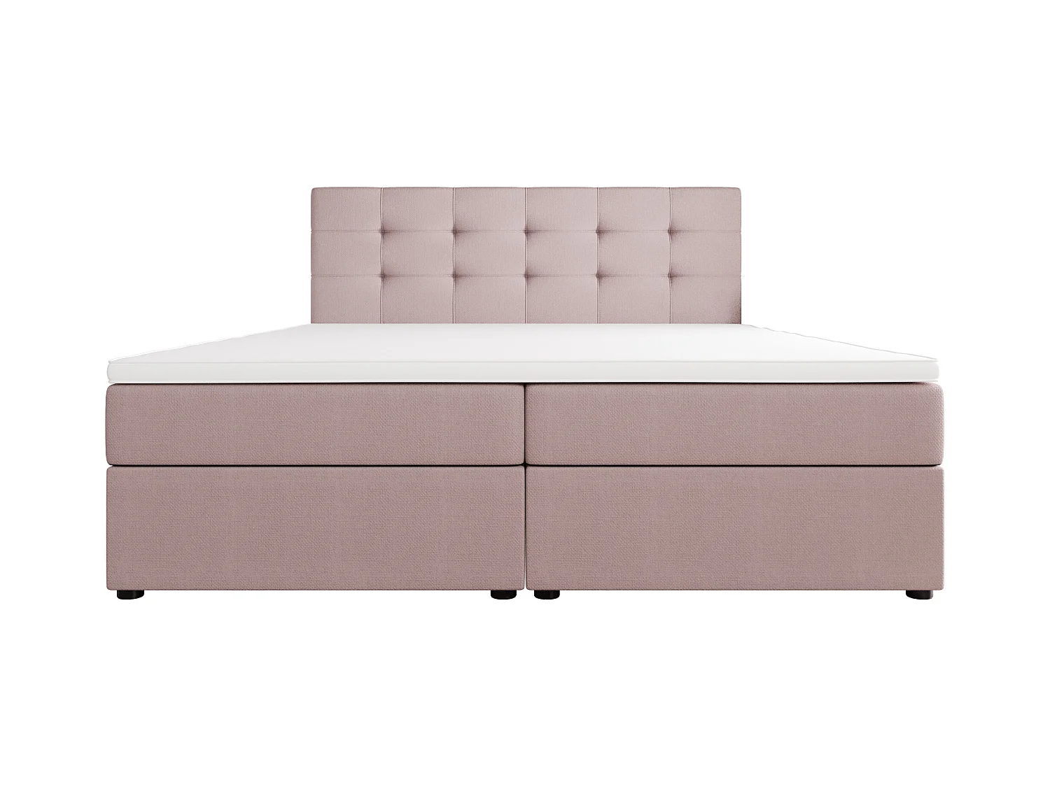 BEDANTE Łóżko kontynentalne Fado 2 200x200 Cosmic 14, różowy, pojemnik na pościel