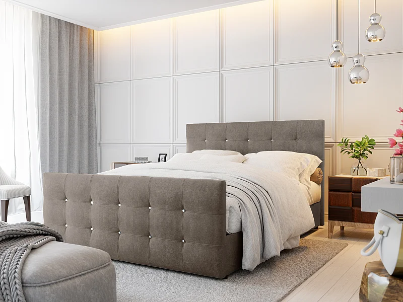 H3/Boxspringbett KLEO 160x200 Cosmic 03