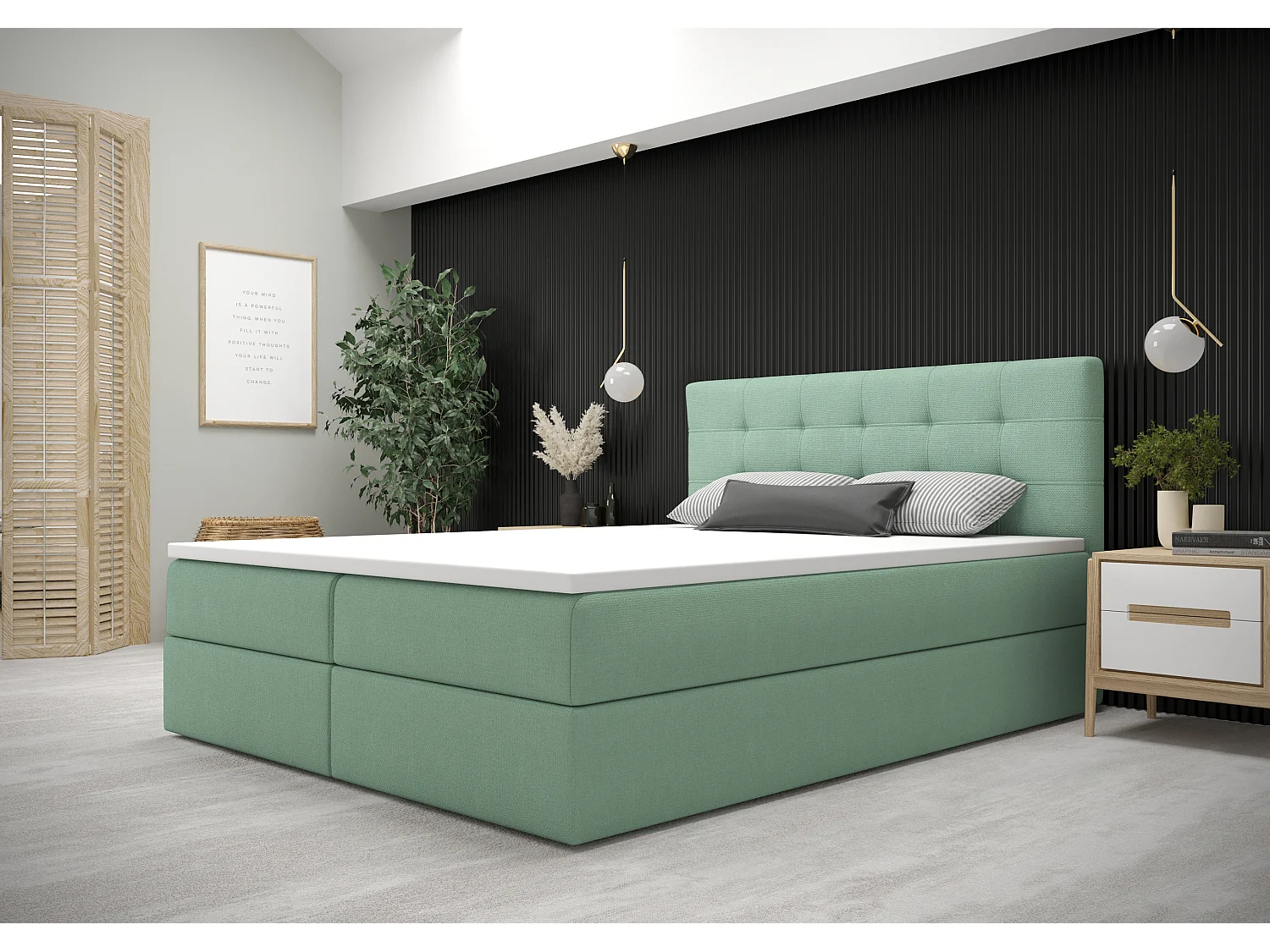 BEDANTE Boxspringbett FADO 11 160x200 Cosmic 16 Bettkasten, Ehebett, Hotelbett