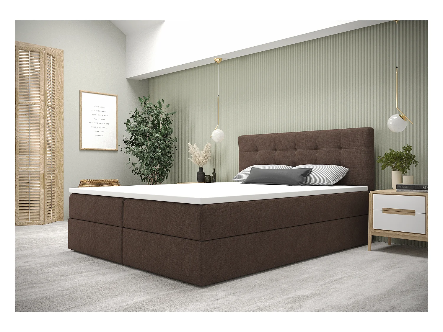 BEDANTE Boxspringbett FADO 11 160x200 Cosmic 800 Bettkasten, Ehebett, Hotelbett