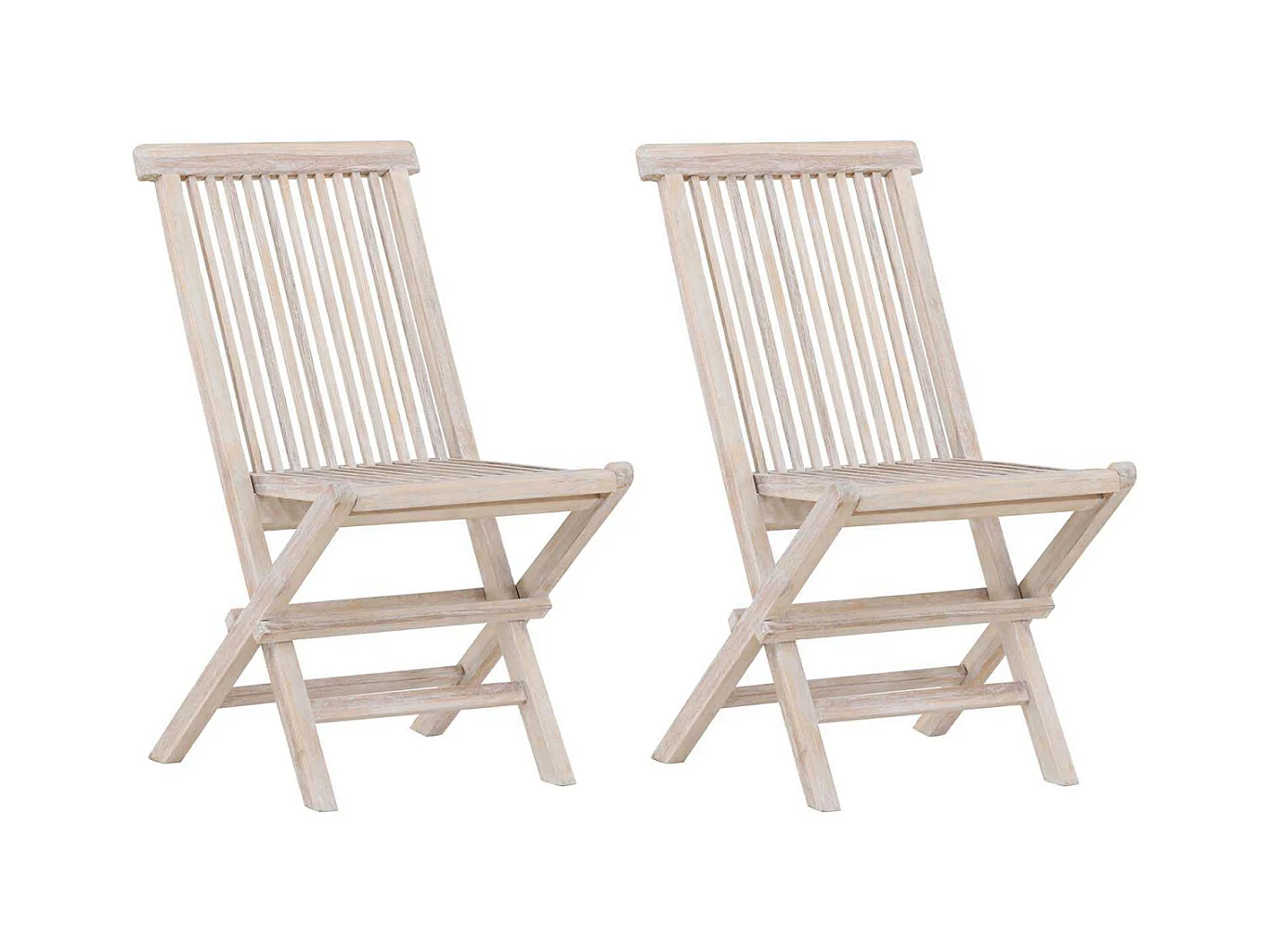 Chaise extérieure en teck Kenya