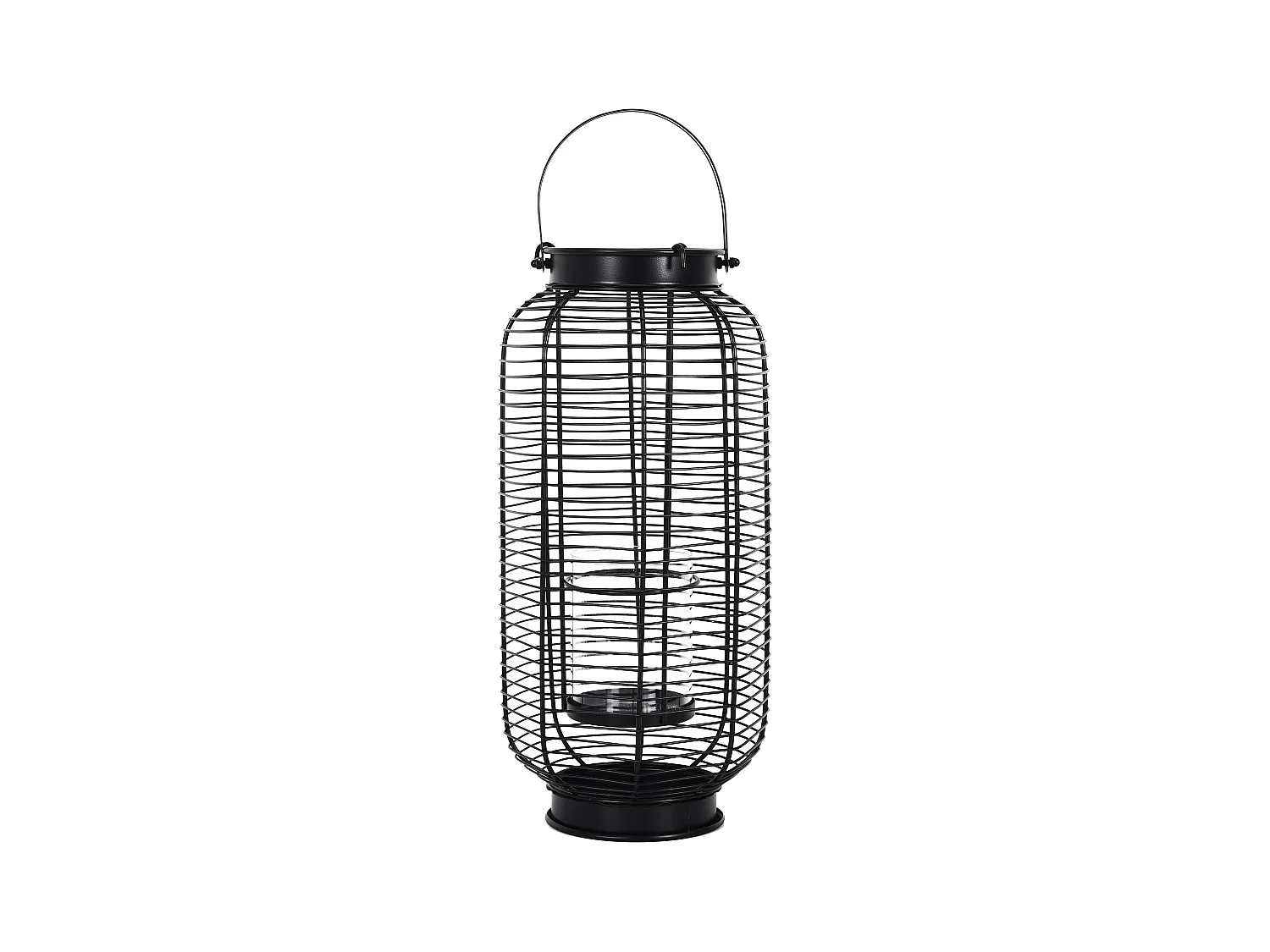Lanterne En Metal Filaire H42.5cm Multicolore