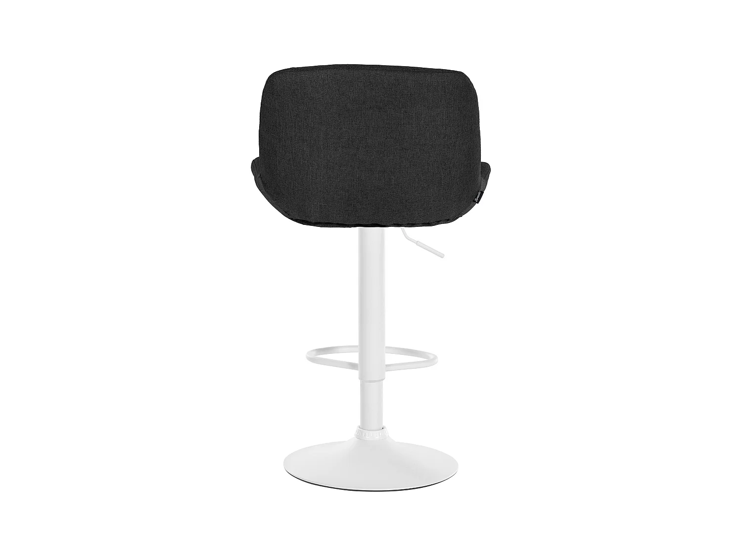 Lot de 2  Tabouret de bar - Velours - Noir - Solon
