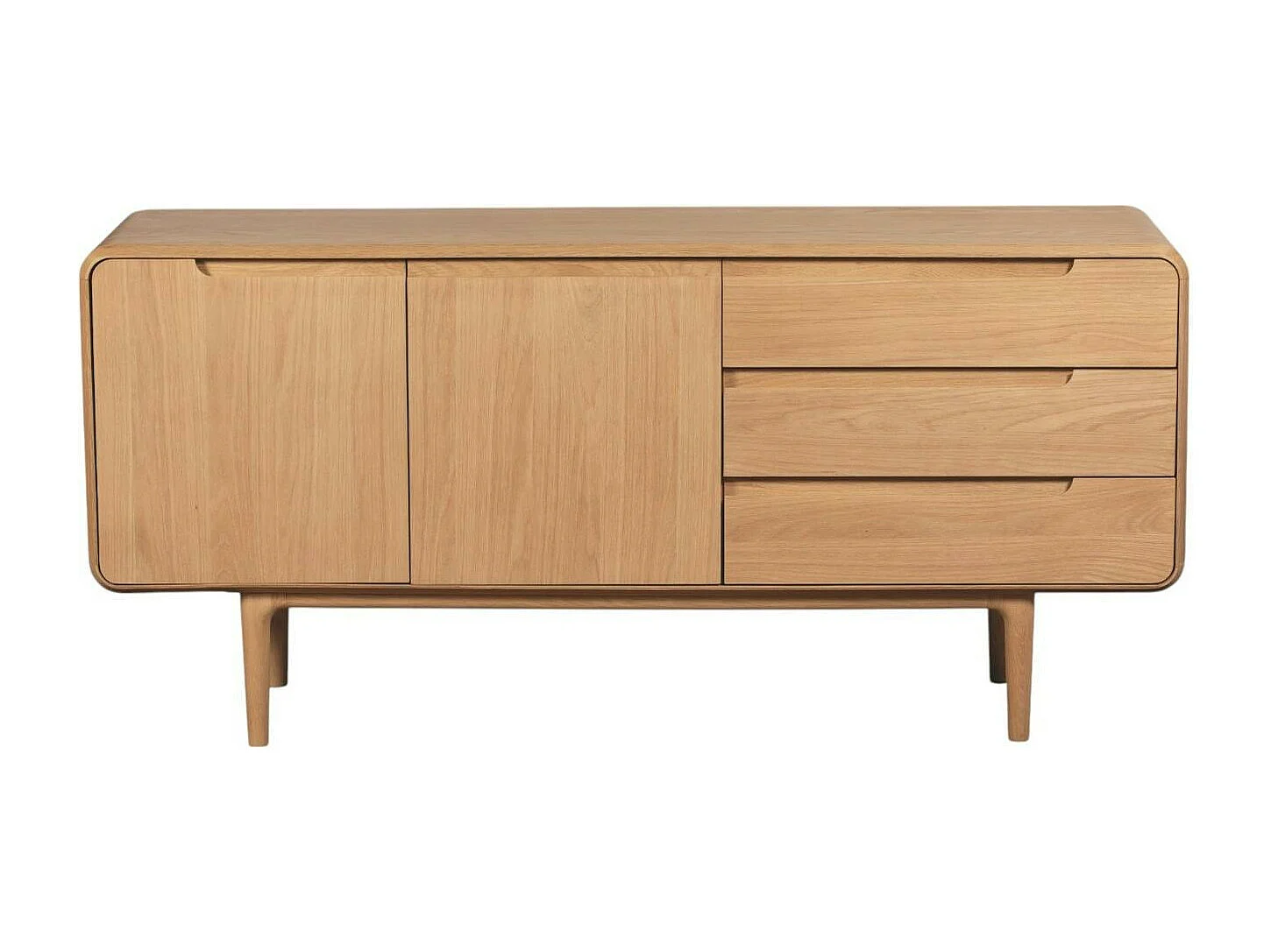 Buffet moderne en chêne clair 2 portes DERBY