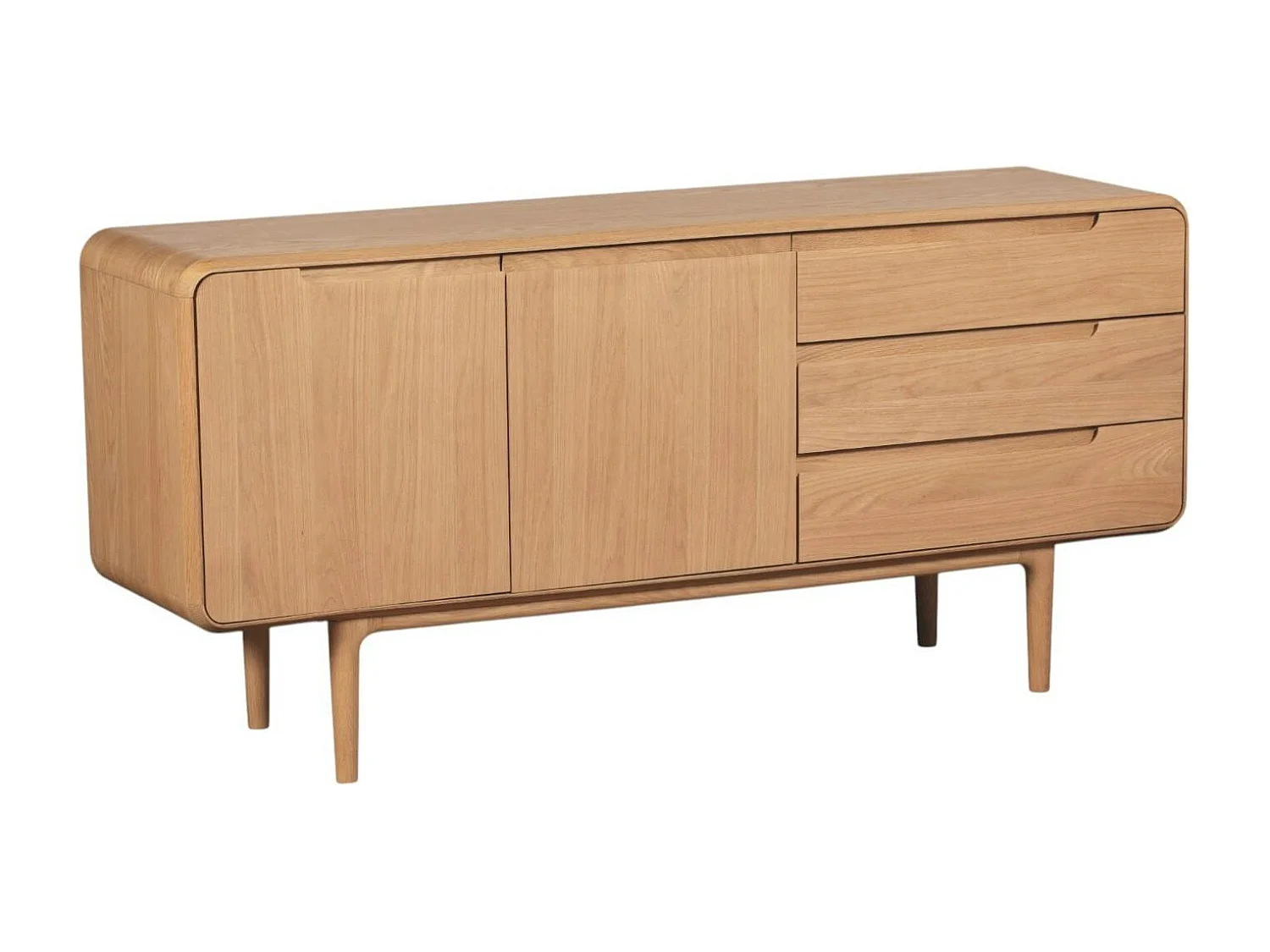 Buffet moderne en chêne clair 2 portes DERBY