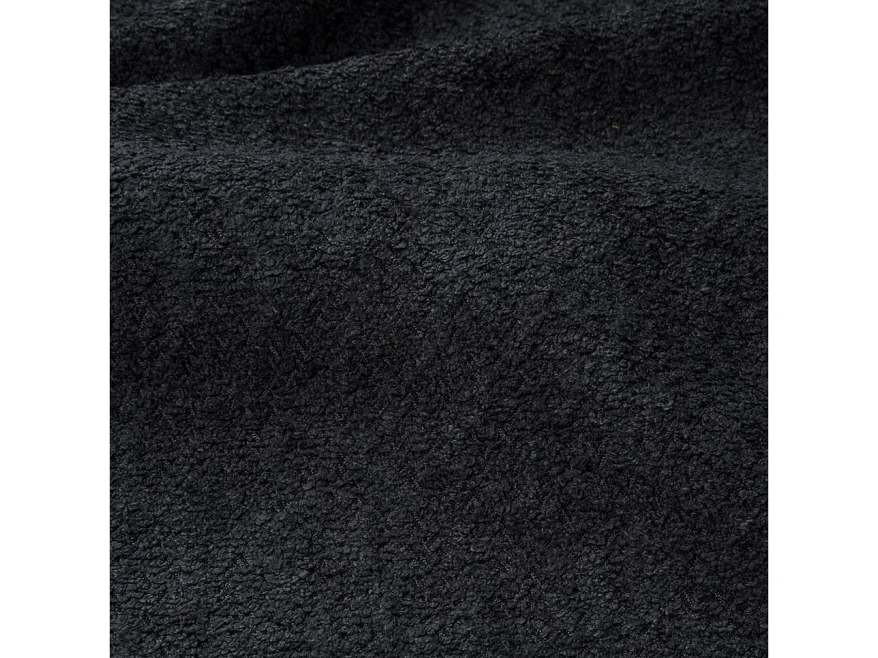 LIT TAPISSÉ avec coffre Slim Clennen 200x200 cm, noir (Anthology 19)