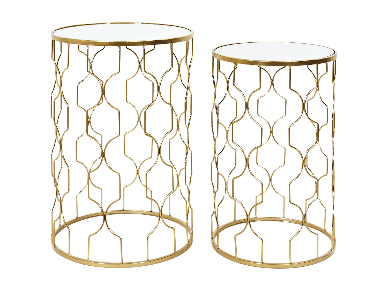 Table Gigogne Dubai X2 Or